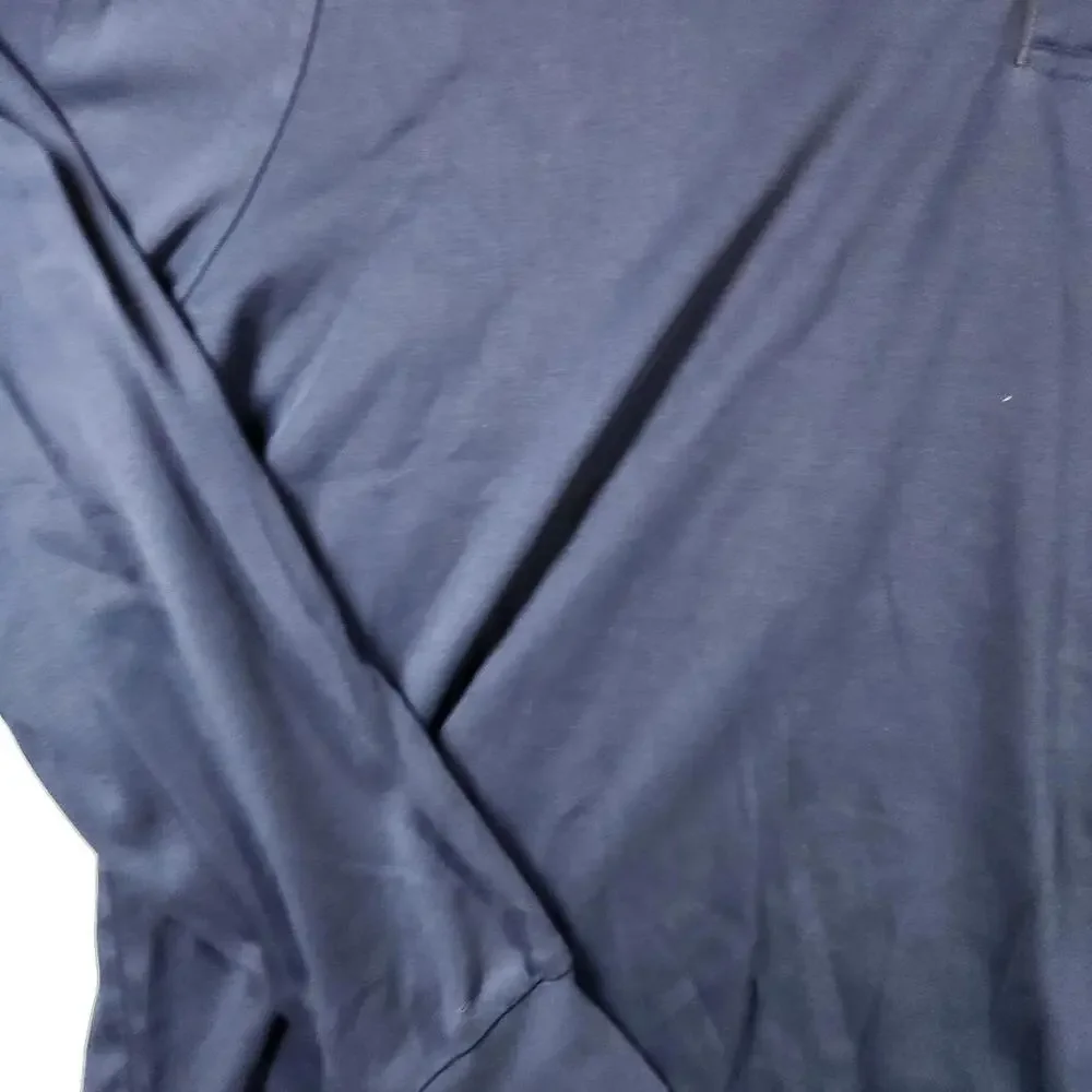 Polo Ralph Lauren LS Shirt XL‎ Navy Blue Classic Fit 100% Cotton Pony Logo